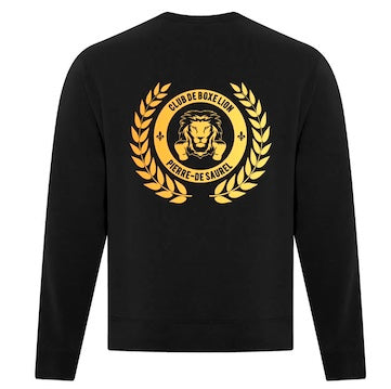 Molleton Lion « Noir & Or »