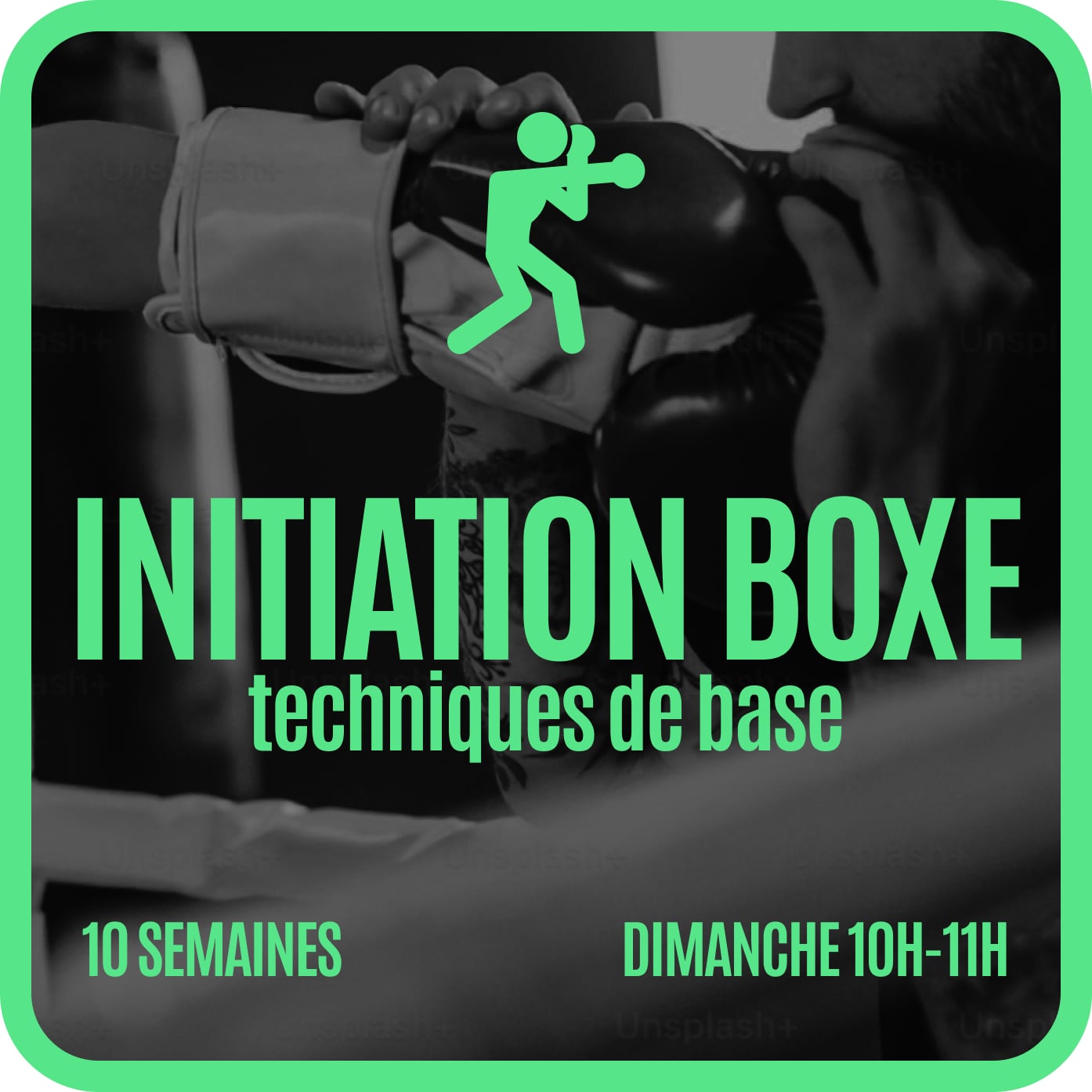 Initiation à l’entraînement de boxe   Techniques de base: débutants