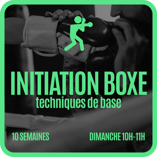 Initiation à l’entraînement de boxe   Techniques de base: débutants