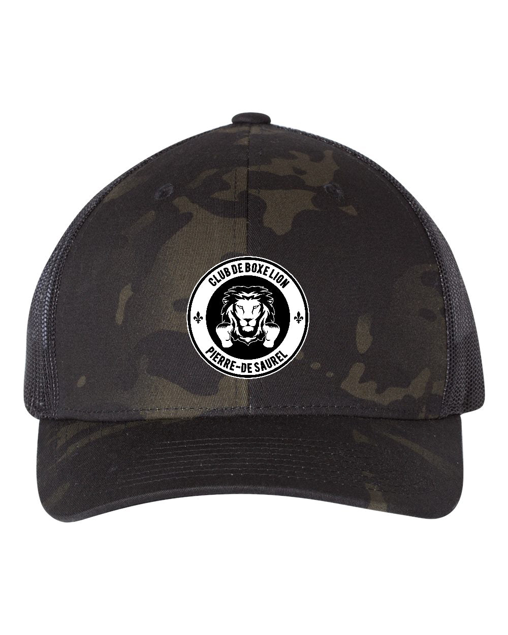 Casquette Lion Camo Noire