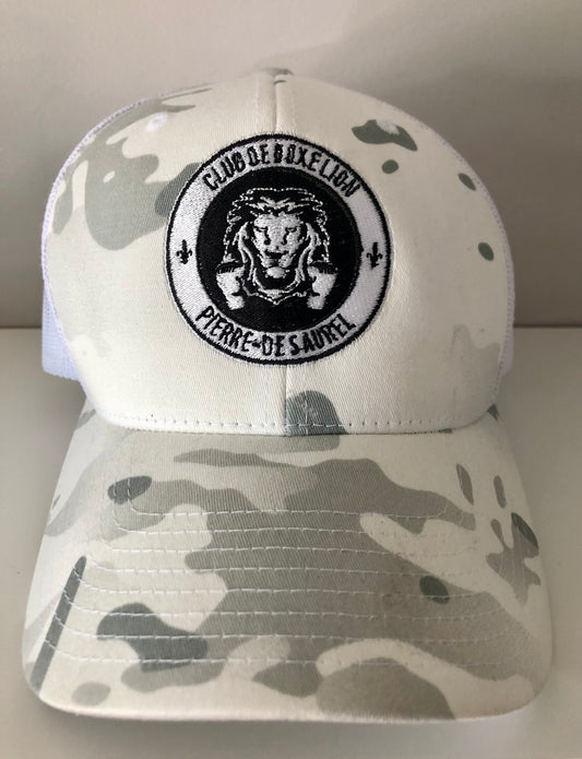 Casquette Lion Camo Blanc