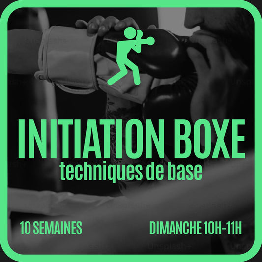 Initiation à la boxe: Techniques de base