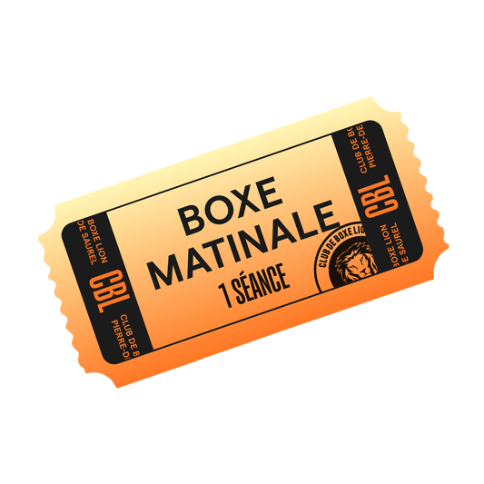 Boxe matinale