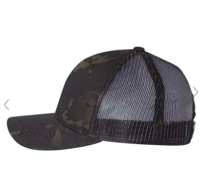 Casquette Lion Camo Noire